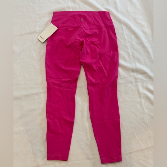 Lululemon Align HR Pant 28” Size 12 NWT Sonic Pink - Picture 2 of 4